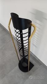 porta cd dvd videocasette in metallo