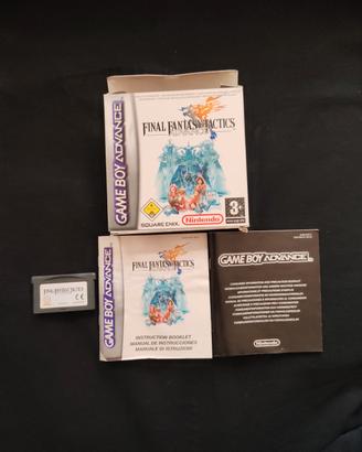 Final Fantasy Tactics Advance Nintendo Gameboy Adv