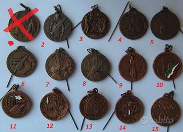 Alpini - Medaglie adunate nazionali ANA