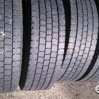 4completo di 4 pneumatici usati 215 75 17.5 dun