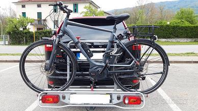 Kit porta biciclette da gancio, con Ebike-CUBE .