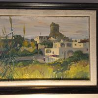 Forio Ischia olio su tela