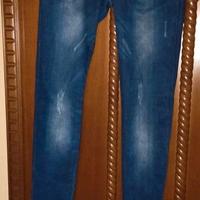 Jeans blu, modello push up