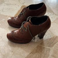 Tacchi ApePazza in vera pelle-tacco 9,5 cm