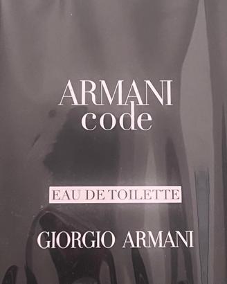 ARMANI CODE, profumini uomo da 1,2ML