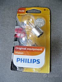 Conf. 2 pezzi LAMPADINA Auto/Moto P21/5W PHILIPS
