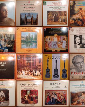 Lotto Album 16 Vinili Dischi di Musica Classica