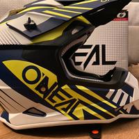 Casco Cross Oneal+maschera Scott