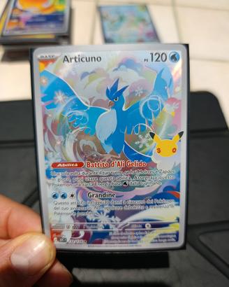 Pokemon Articuno 30th anniversario 132/128