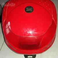 Bauletto rosso scooter, moto tipo givi universale