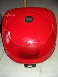 Bauletto rosso scooter, moto tipo givi universale