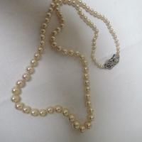 Collana di perle coltivate primi  del 900