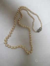 Collana di perle coltivate primi  del 900