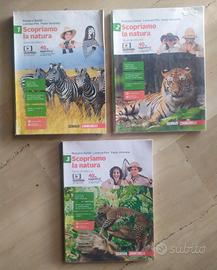 Scopriamo la natura  volume 1 - 2 - 3 scuola media