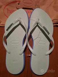 Infradito Havaianas con logo metallo