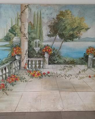 affresco trompe-l'oeil
