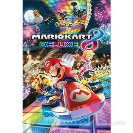 Poster Mario Kart Deluxe 61x91.5cm su carta lucida