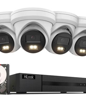 Kit Telecamere da esterno 4k con rilevamento