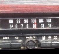 Autoradio Lettore Stereo 8 e CB vintage 8 track