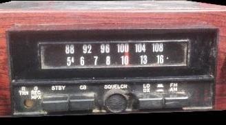 Autoradio Lettore Stereo 8 e CB vintage 8 track