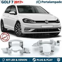 ADATTATORI per VW GOLF 7 17> Montaggio KIT LED H7