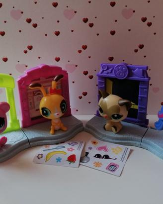 Littlest Pet Shop  McDonald's lotto 4 pz + omaggio