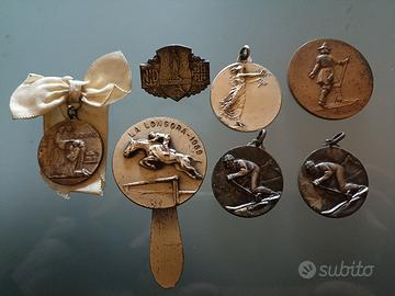 medaglie e spilla antiche
