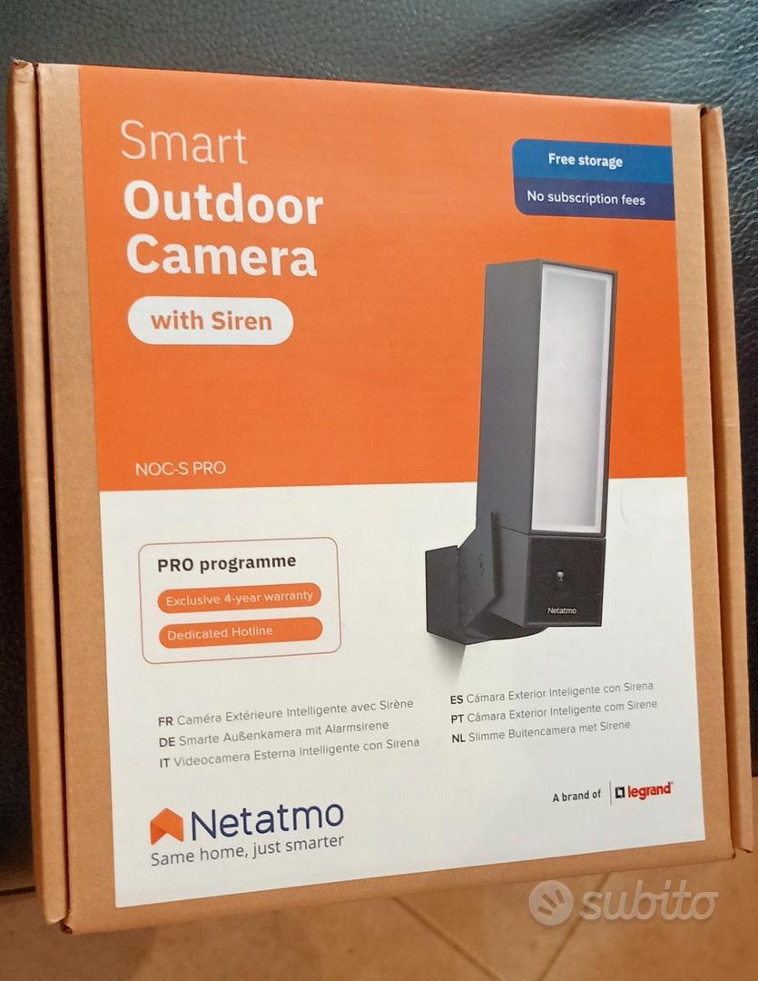 Caméra Extérieure Intelligente - NETATMO - NOC-PRO