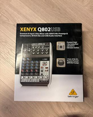 Mixer Analogico Xenyx Q802 usb