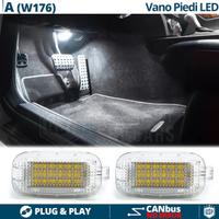 Luci LED Vano Piedi Per MERCEDES CLASSE A W176