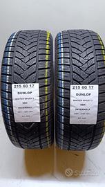 2 GOMME 215 60 17 DUNLOP INV RIF4648