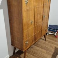 Armadio tre ante in legno 