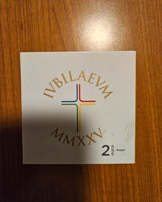 Giubileo 2025 moneta 2 euro versione proof