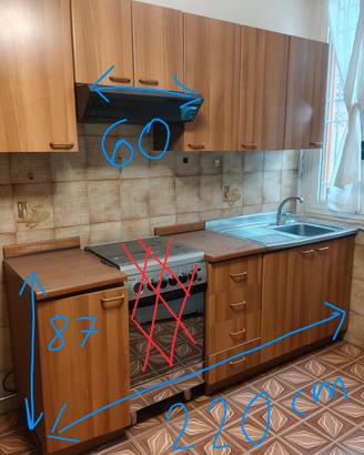cucina in legno