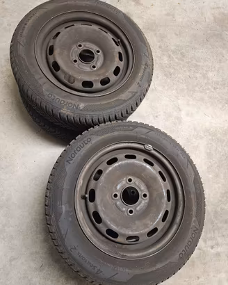 Gomme R14 più cerchi 