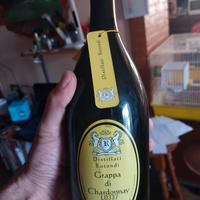 vecchia bottiglia grappa chardonnay