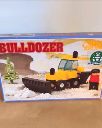 Qubo Bulldozer Giochi Preziosi Anni 80
