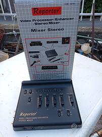 reporter video processor stereo mixer