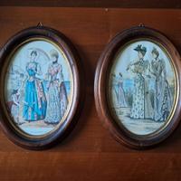 COPPIA QUADRI OVALI TASSOTTI 557