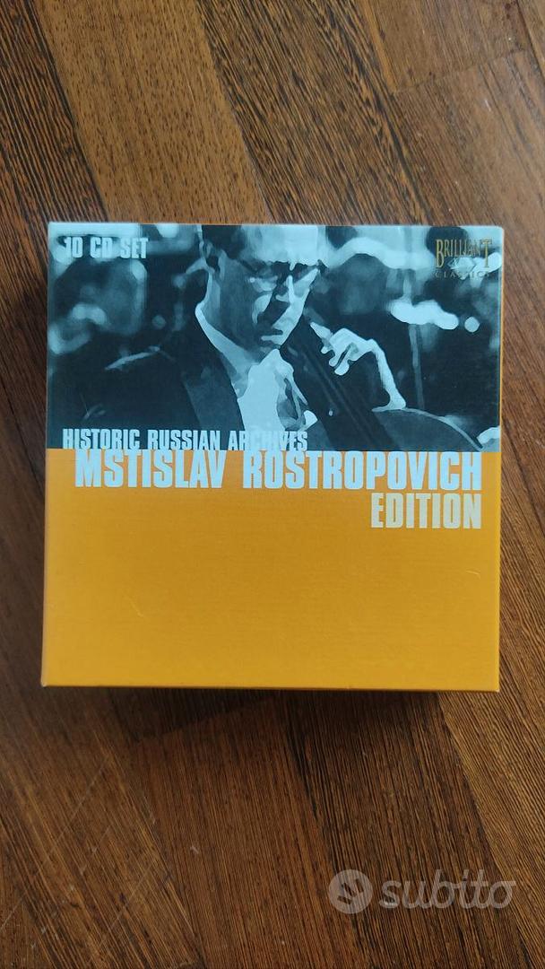 MSTISLAV ROSTROPOVICH - HISTORIC RUSSIAN ARCHIVES - Musica e Film
