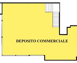 Deposito di circa 235 mq zona Musicisti