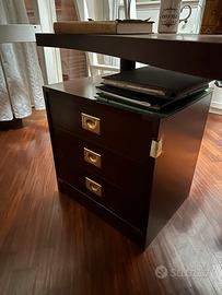 Scrivania stile marina e cassettiera