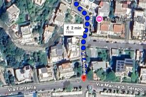 Gaeta in vacanza Little Sea App sulla spiaggia