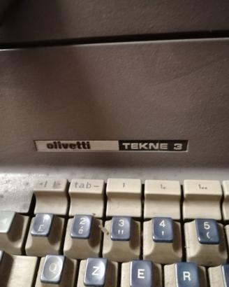 Macchina da scrivere Tekne 3 vintage