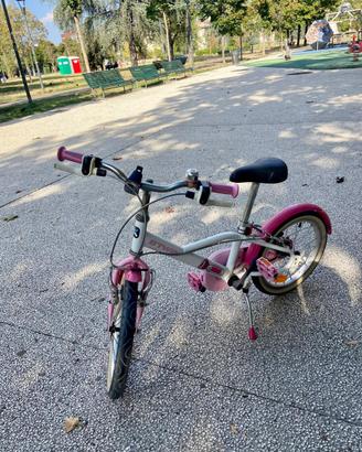 Bicicletta bambina Btwin - 16 pollici - 4/6 anni