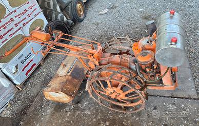 motocoltivatore pasquali zappatrice vintage