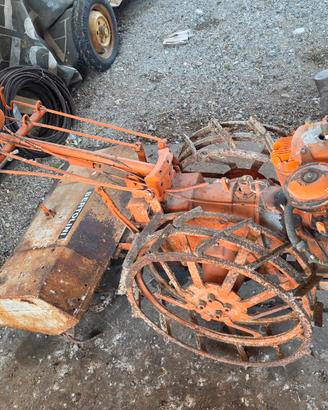motocoltivatore pasquali zappatrice vintage