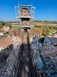 Rifacimento tetti, posa guaine, montaggio ponteggi