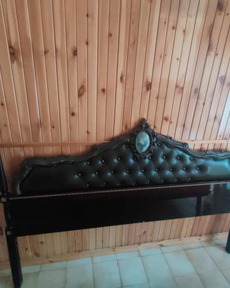 Testiera per letto in legno imbottita