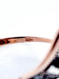 anello Art decò stile antico 